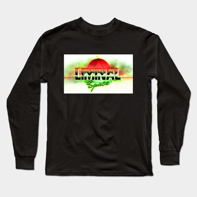 Liminal Space Long Sleeve T-Shirt by Digital GraphX